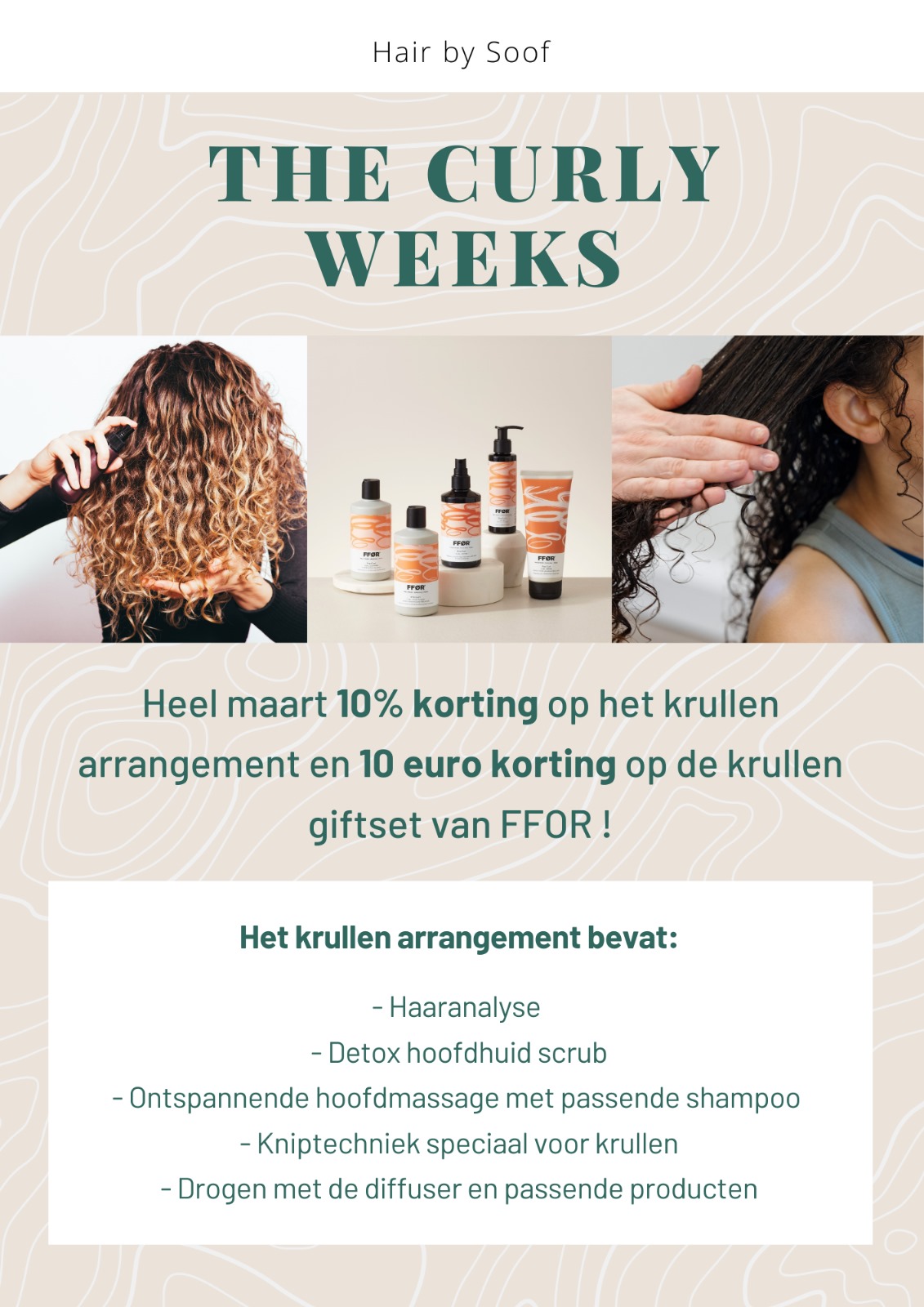 The Curly Weeks bij Hair by Soof: Verwen je Krullen deze Maand!