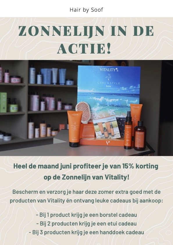 Zonnelijn in de actie: bescherm je haar deze zomer!